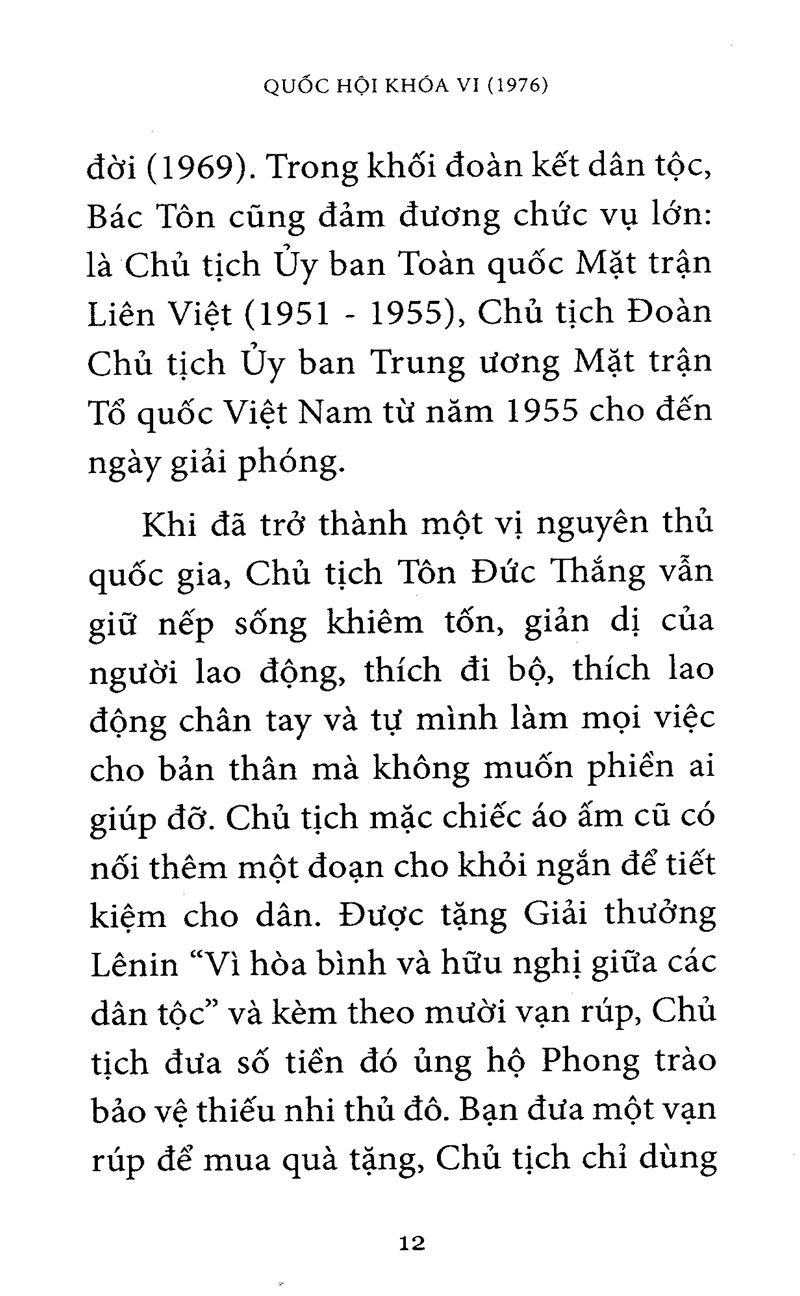 bộ quốc hội khóa 6 - chuyện về các đại biểu của dân (tập 6)