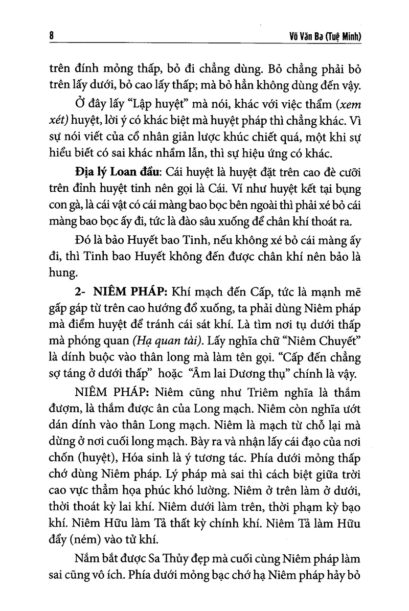 bộ quyết địa tinh thư - điểm huyệt bộ - tập 2