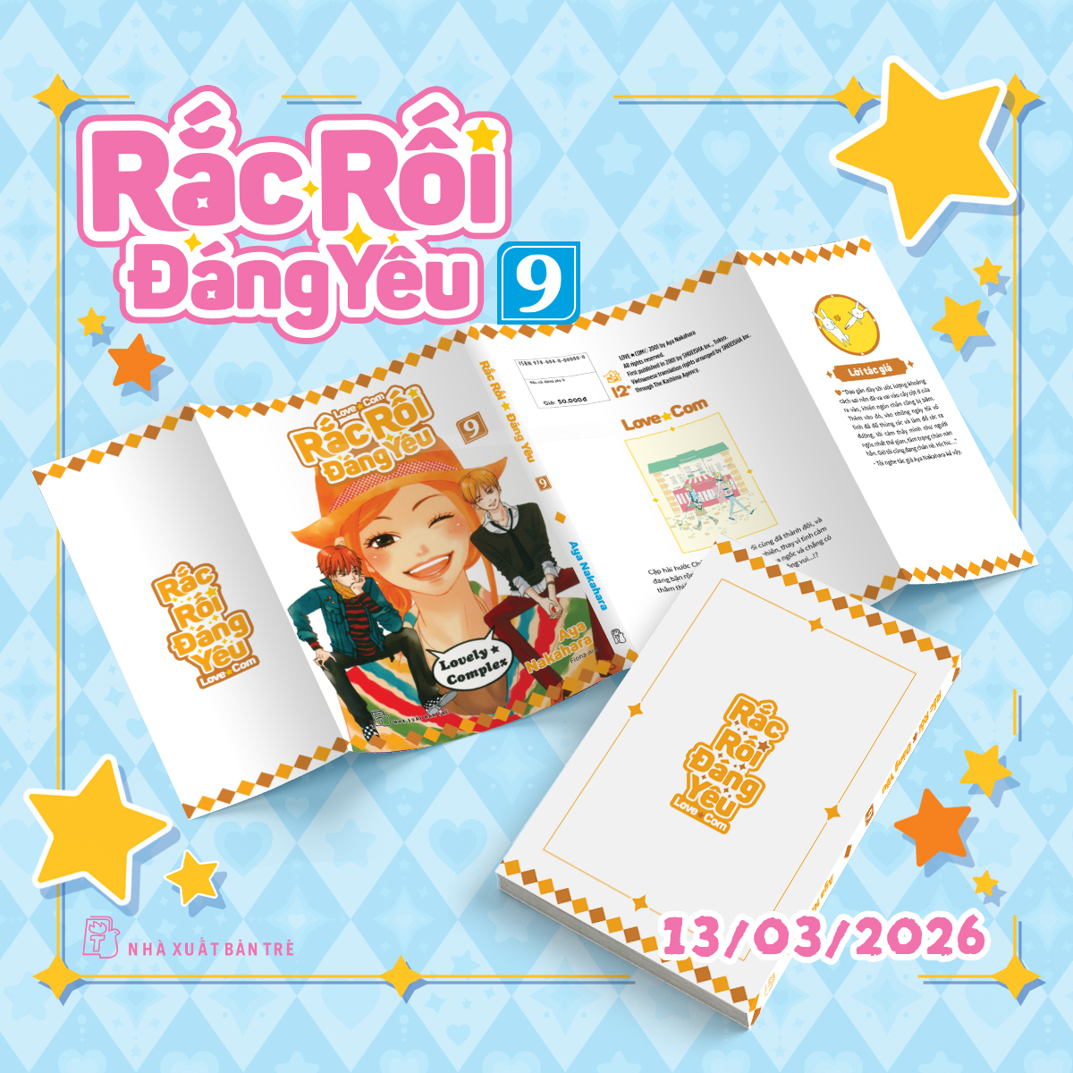 Bộ
						
										
										Rắc Rối Đáng Yêu - Love Com - Tập 9 - Tặng Kèm Bookmark Bùa Tình Duyên