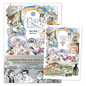 bộ ran và thế giới tro tàn - tập 3 - tặng kèm obi + postcard