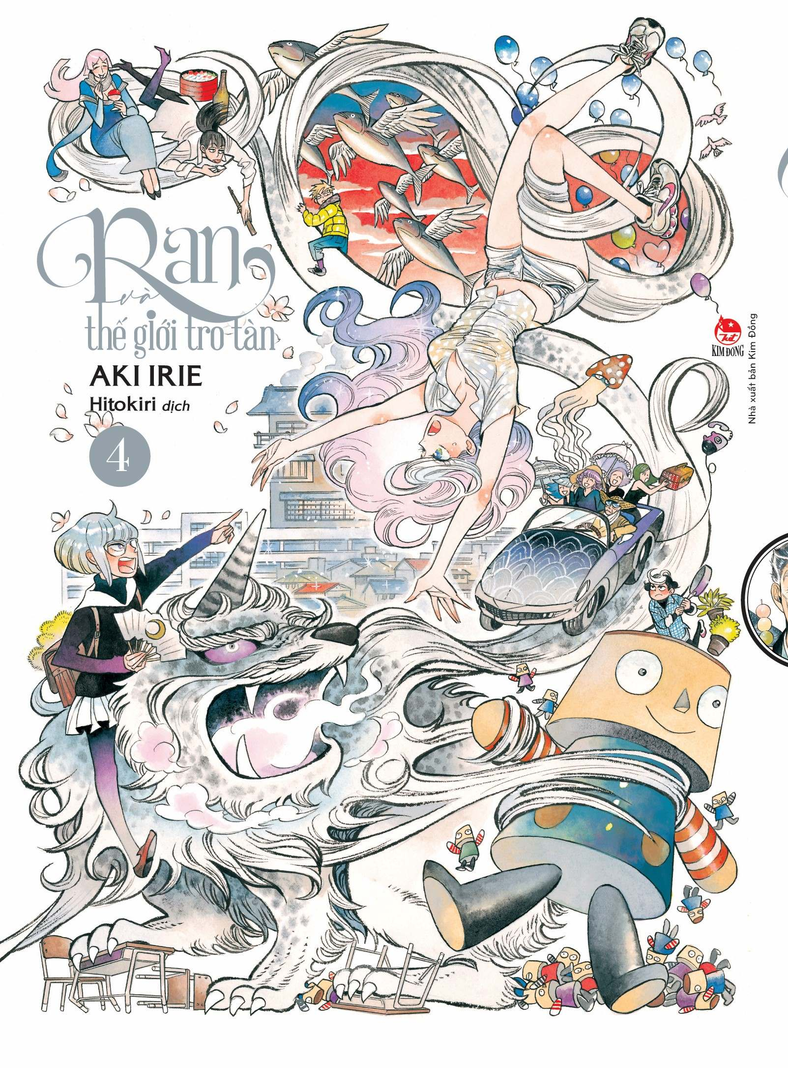 bộ ran và thế giới tro tàn - tập 4 - tặng kèm obi + postcard