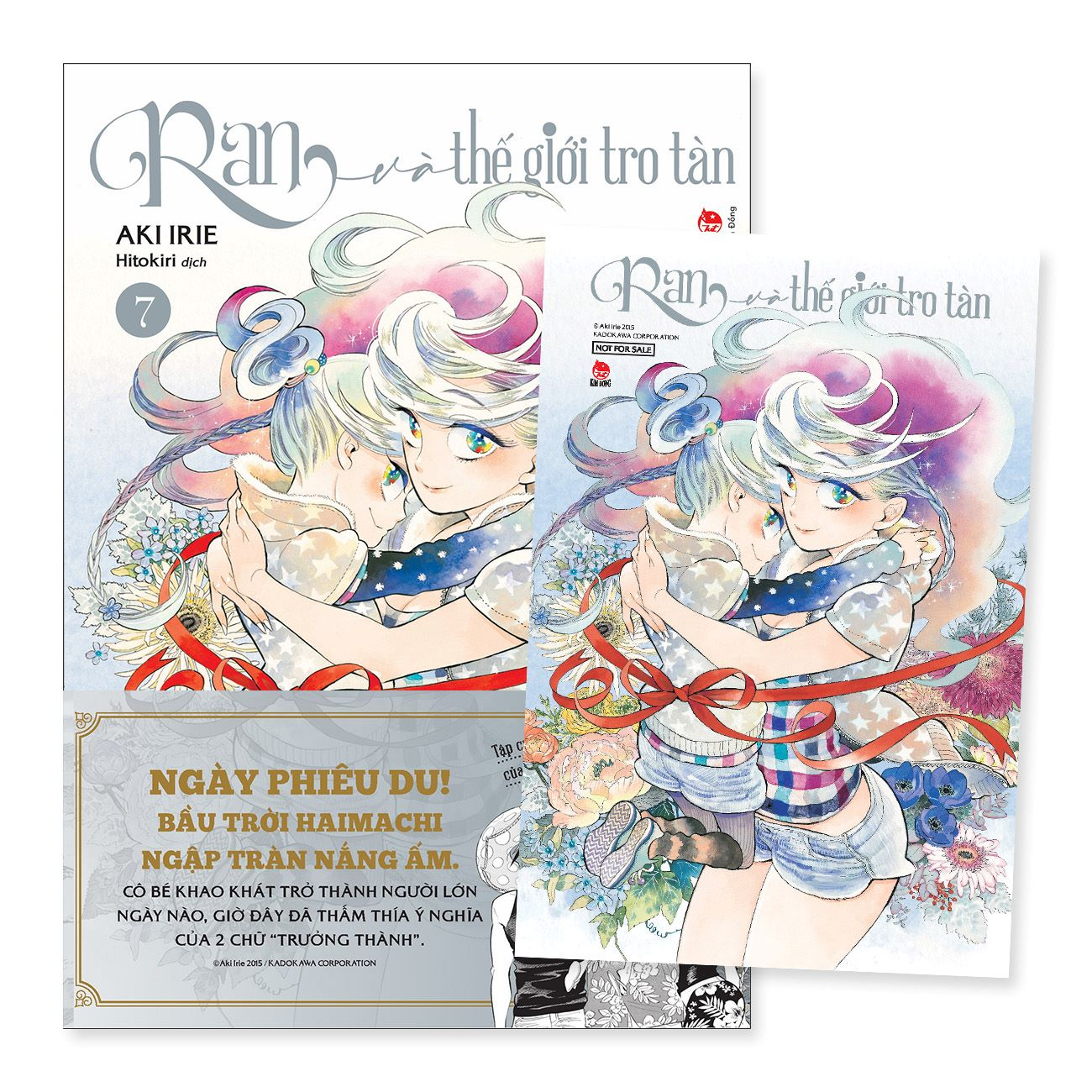 bộ ran và thế giới tro tàn - tập 7 - tặng kèm obi + postcard