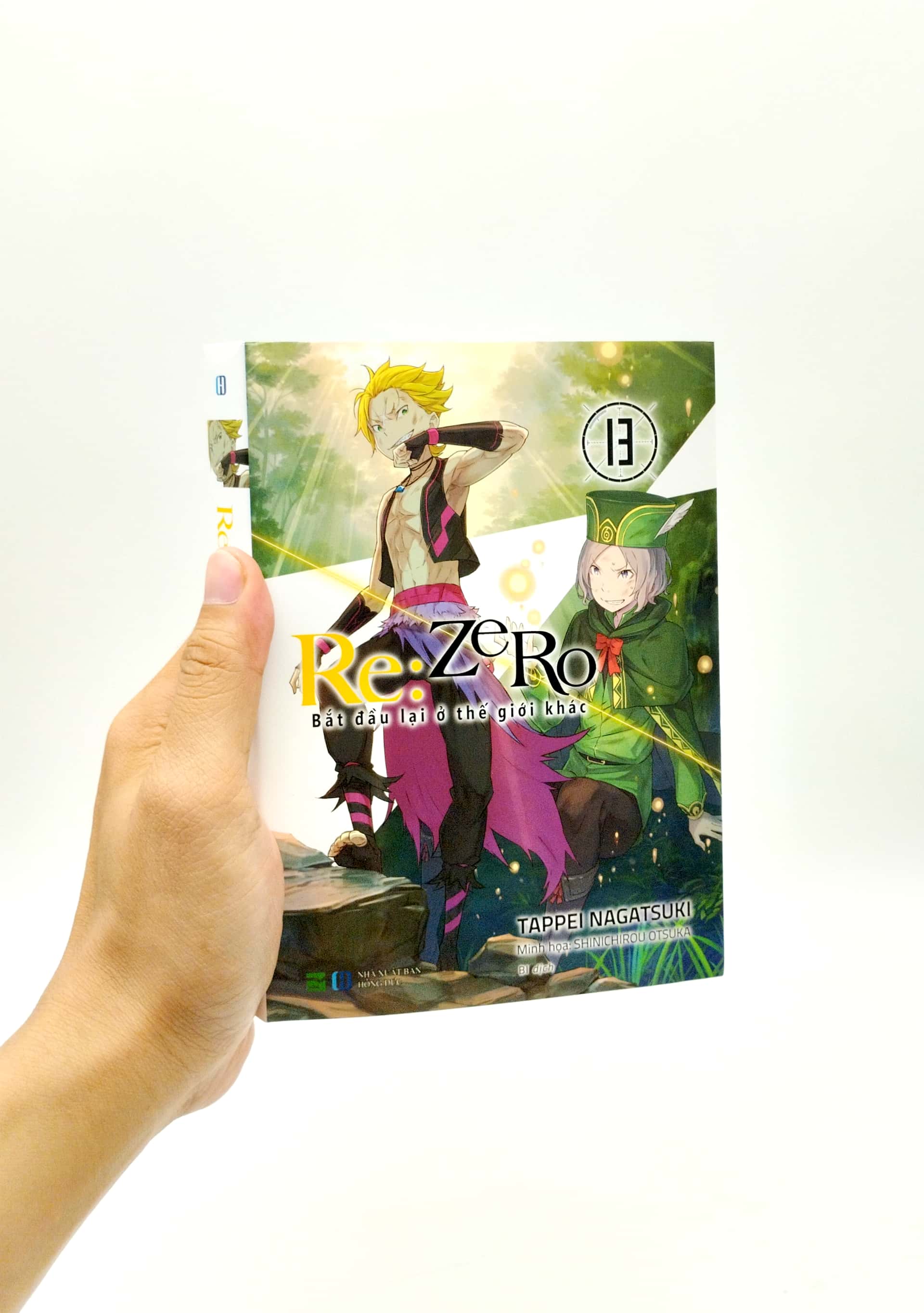 bộ re:zero - bắt đầu lại ở thế giới khác 13 - tặng kèm bookmark pvc in màu