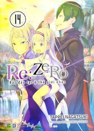 bộ re:zero - bắt đầu lại ở thế giới khác 14 - tặng kèm bookmark pvc in màu