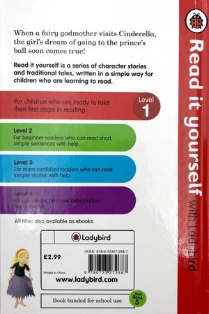 bộ read it yourself cinderella (hardcover)