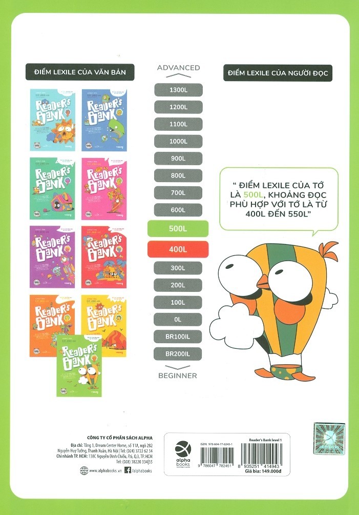 bộ reader's bank series 1