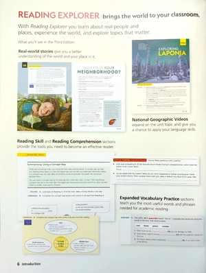 bộ reading explorer 1: student book and online workbook