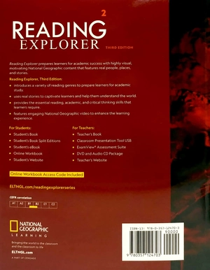 bộ reading explorer 2: student book and online workbook