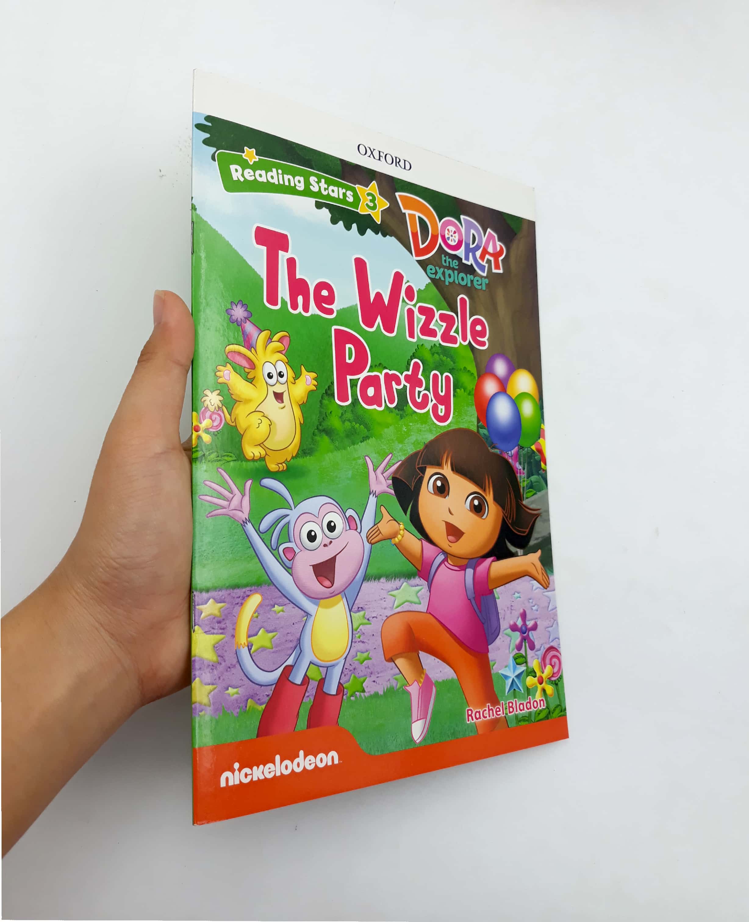 bộ reading stars: level 3: dora the explorer: the wizzle party