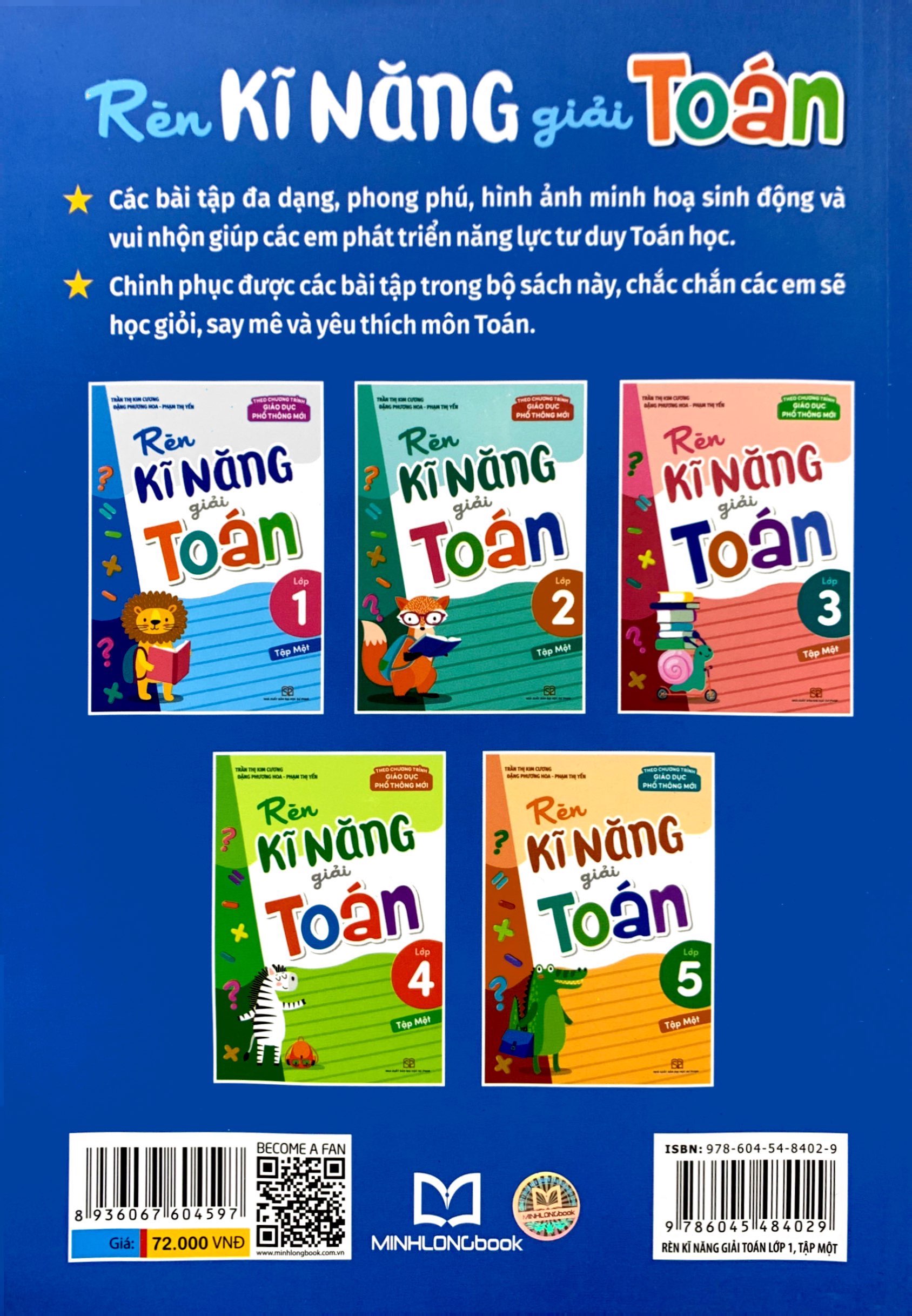 Bo
						
										
										Ren Ki Nang Giai Toan Lop 1 - Tap 1