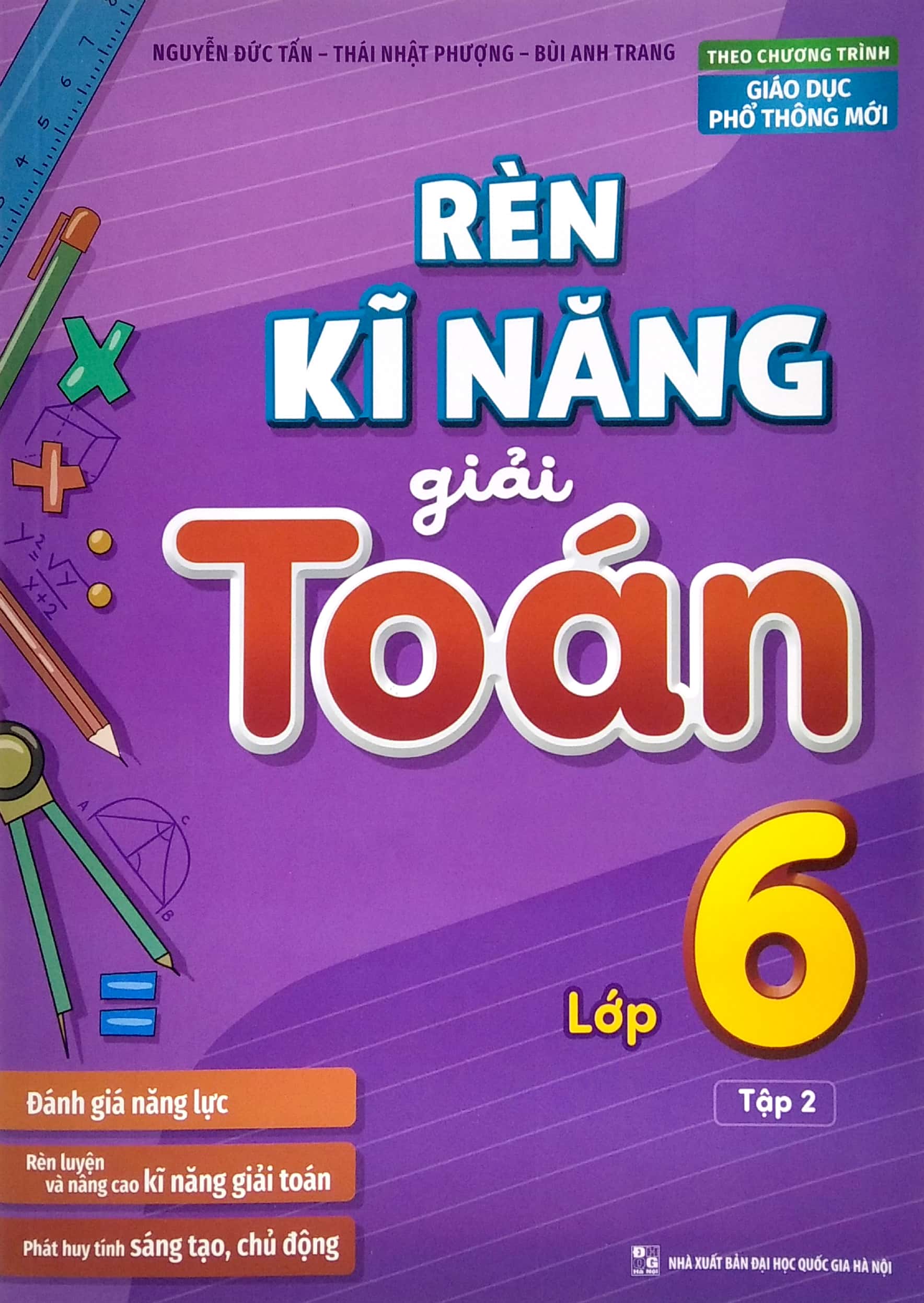 bộ rèn kĩ năng giải toán lớp 6 - tập 2 (theo chương trình giáo dục phổ thông mới)