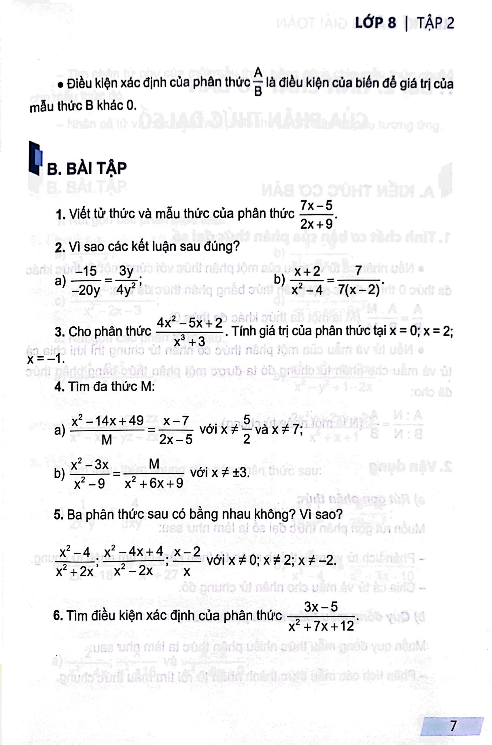 bộ rèn kĩ năng giải toán lớp 8 - tập 2 (theo chương trình giáo dục phổ thông mới)