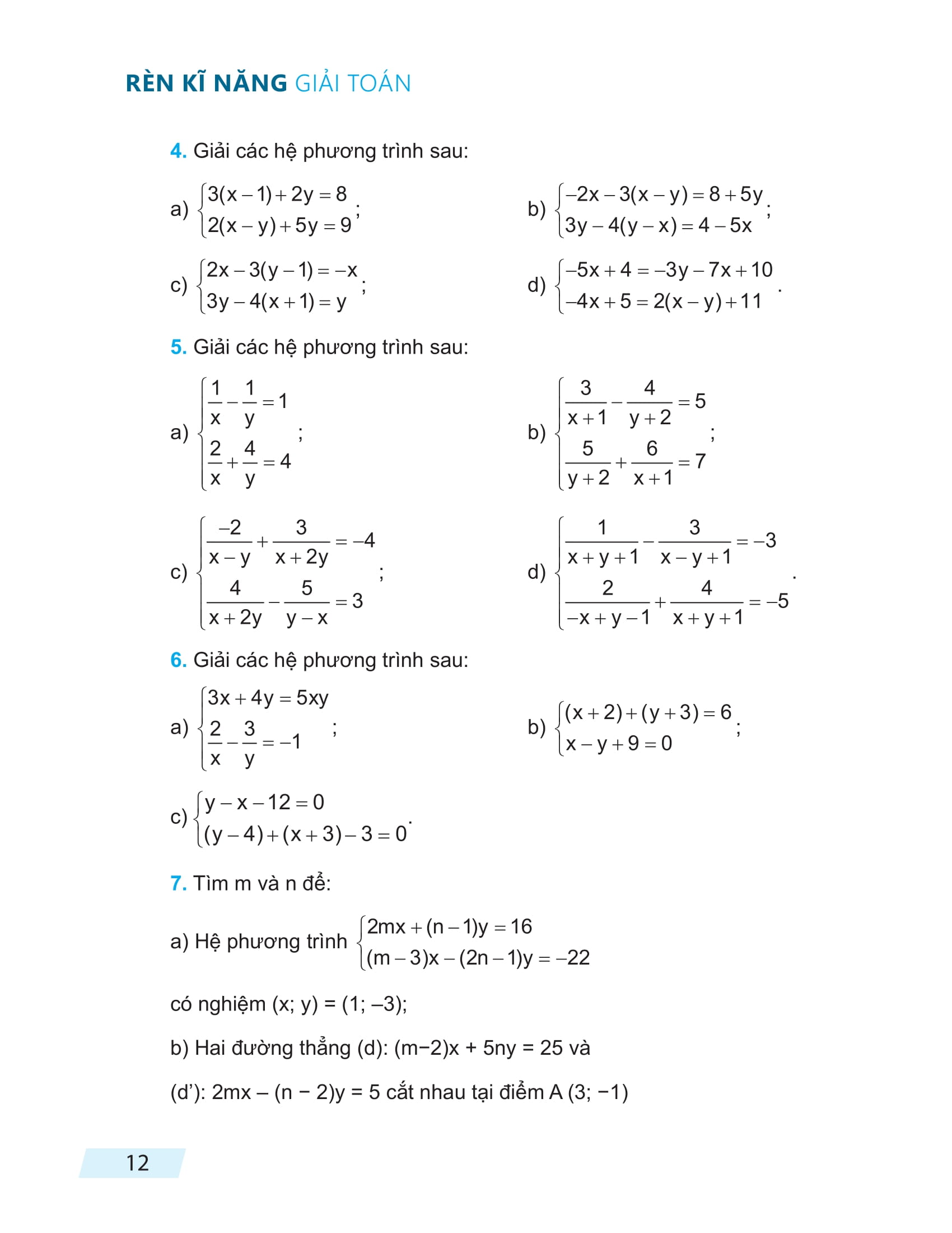 Bo
						
										
										Ren Ki Nang Giai Toan Lop 9 - Tap 1
