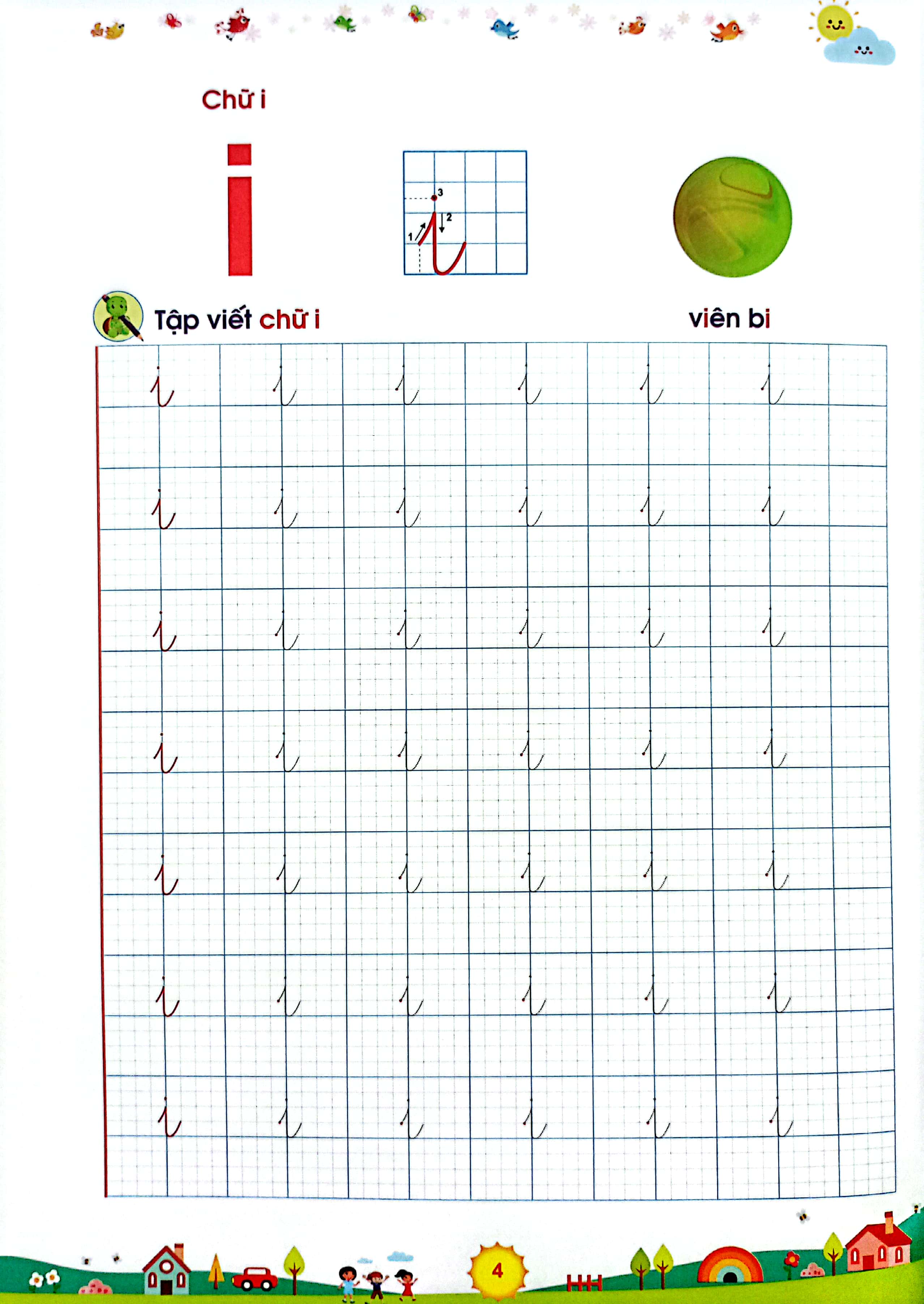 Bo
						
										
										Ren Ki Nang Viet Chu Cho Tre 6 Tuoi - Em Tap Viet Dung Viet Dep 1 - Quyen 1 (Tai Ban 2024)