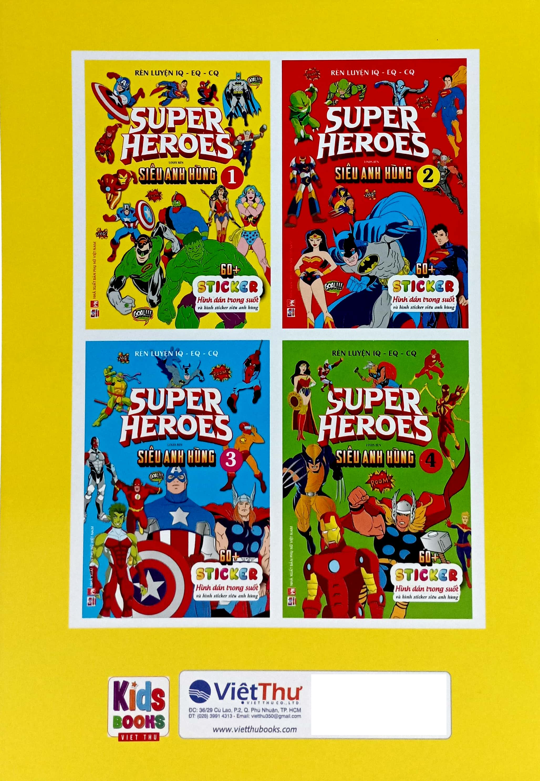 Bo
						
										
										Ren Luyen IQ-EQ-CQ - Super Heroes - Sieu Anh Hung - Tap 1