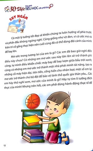 bộ rèn luyện kỹ năng sống dành cho học sinh - 30 việc học sinh tiểu học cần phải làm (tái bản)