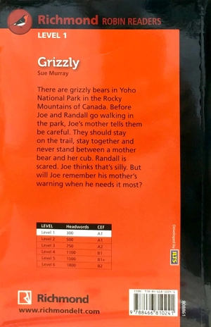 bộ richmond robin readers level 1 grizzly + cd