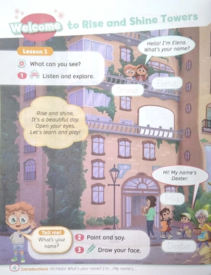 bộ rise and shine american level 1 student's book with ebook and digital activities