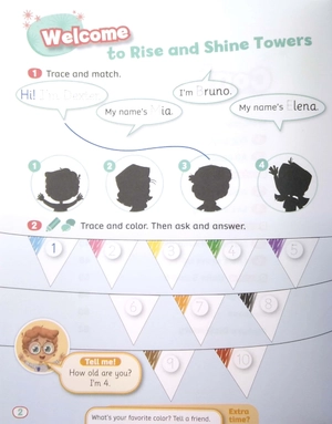 bộ rise and shine american level 1 workbook with ebook