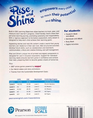 bộ rise and shine american level 1 workbook with ebook