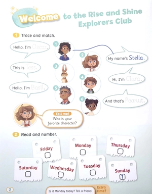 bộ rise and shine american level 2 workbook with ebook