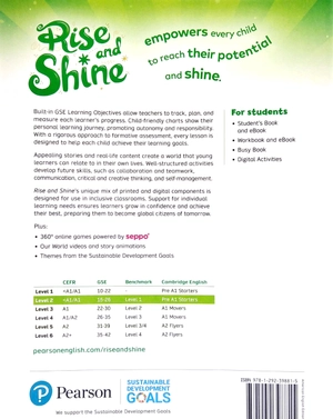 bộ rise and shine american level 2 workbook with ebook