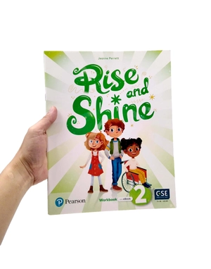 bộ rise and shine american level 2 workbook with ebook