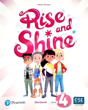 bộ rise and shine american level 4 workbook with ebook