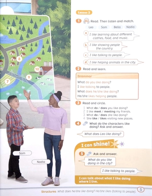 bộ rise and shine american level 5 student's book with ebook and digital activities