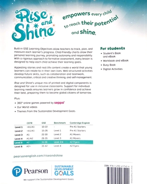 bộ rise and shine american level 5 student's book with ebook and digital activities