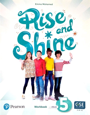 bộ rise and shine american level 5 workbook with ebook