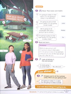 bộ rise and shine american level 6 student's book with ebook and digital activities