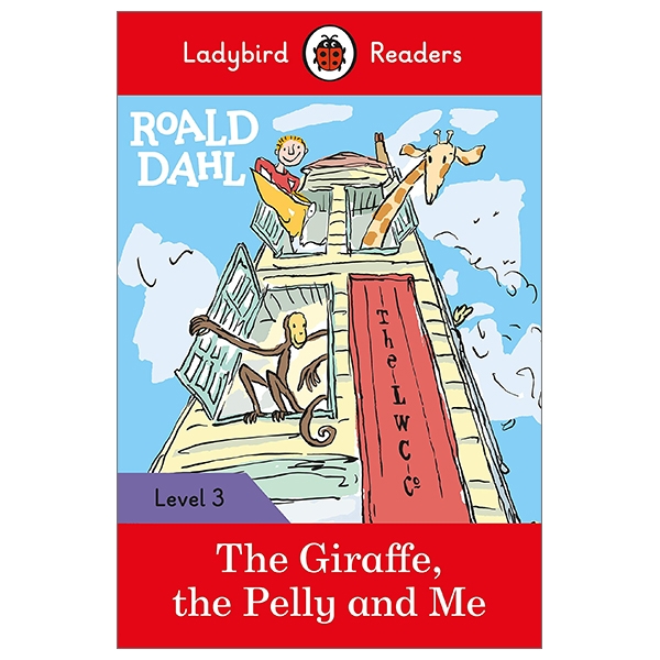 bộ roald dahl: the giraffe, the pelly and me - ladybird readers level 3