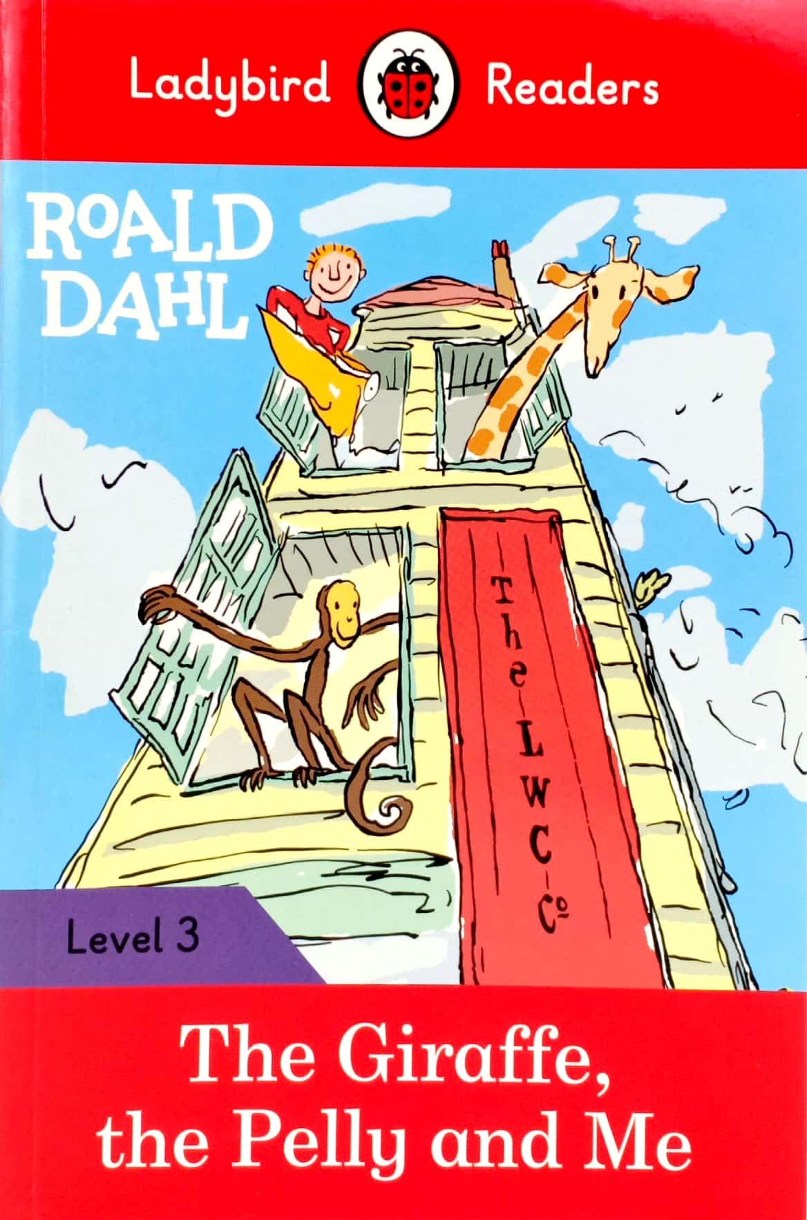 bộ roald dahl: the giraffe, the pelly and me - ladybird readers level 3