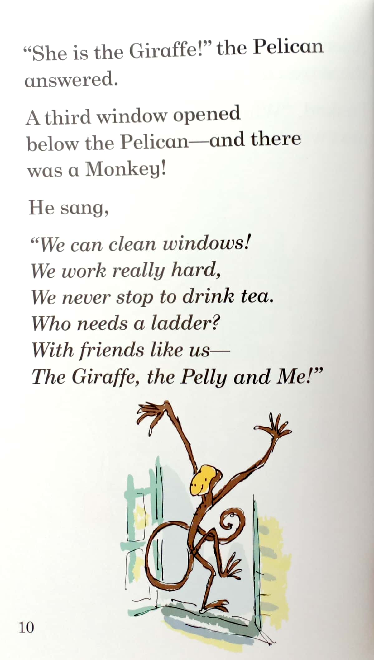 bộ roald dahl: the giraffe, the pelly and me - ladybird readers level 3