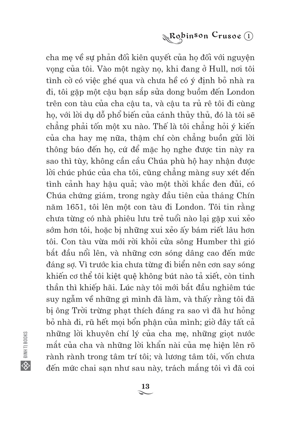 bộ robinson crusoe - tập 1