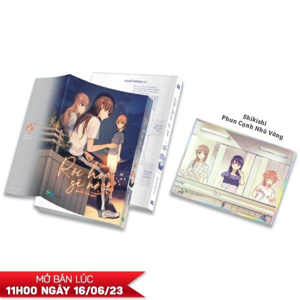 bộ rồi hoa sẽ nở - bloom into you - tập 4 - bản đặc biệt - tặng kèm shikishi phun cạnh nhũ vàng