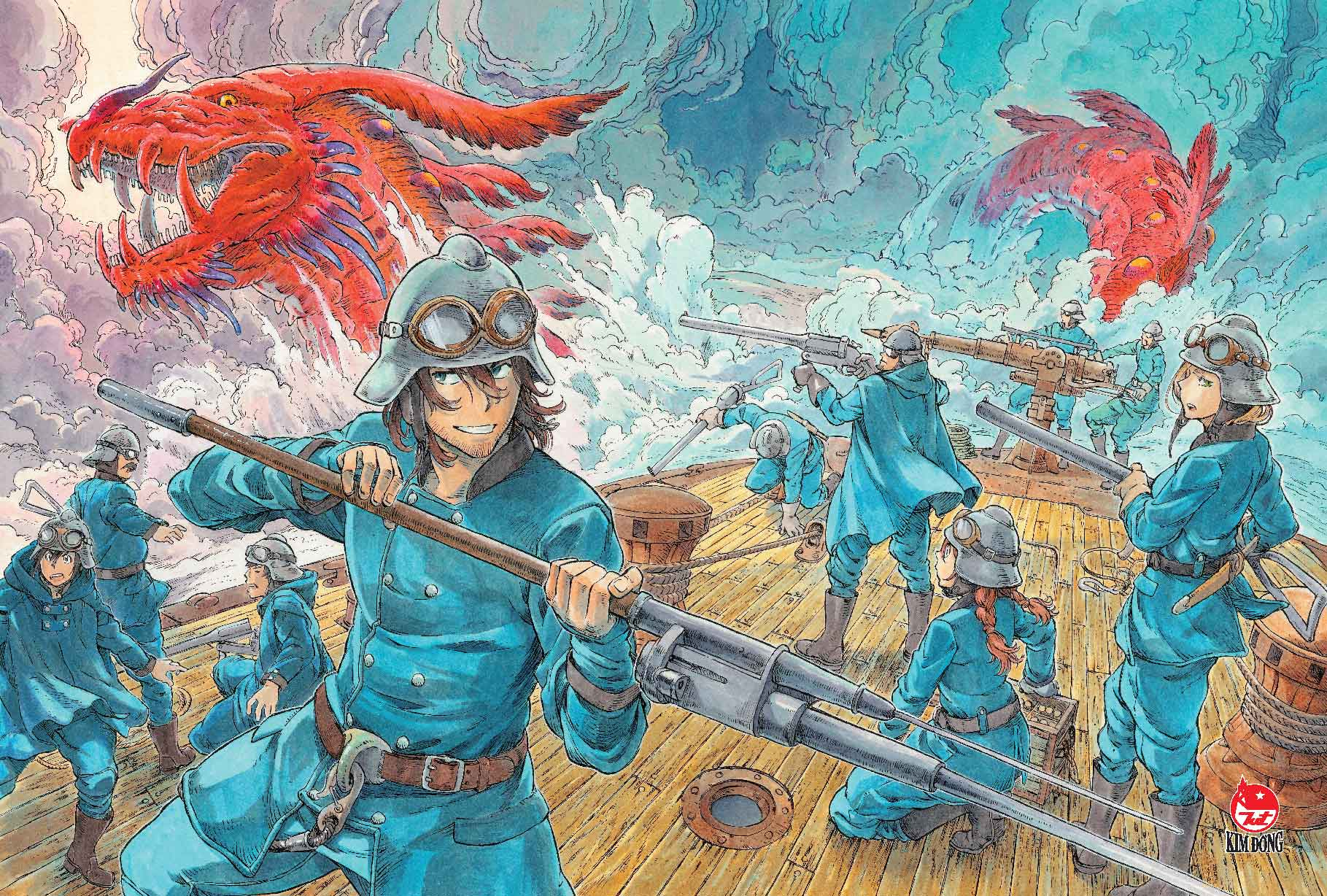 bộ rồng không trung - tập 1 - tặng kèm postcard