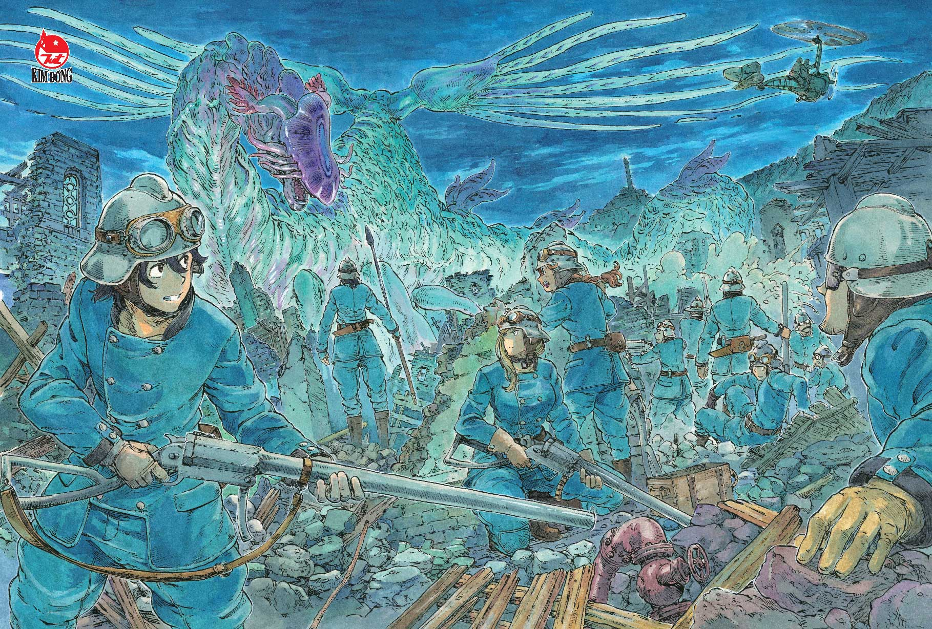 bộ rồng không trung - tập 2 - tặng kèm postcard