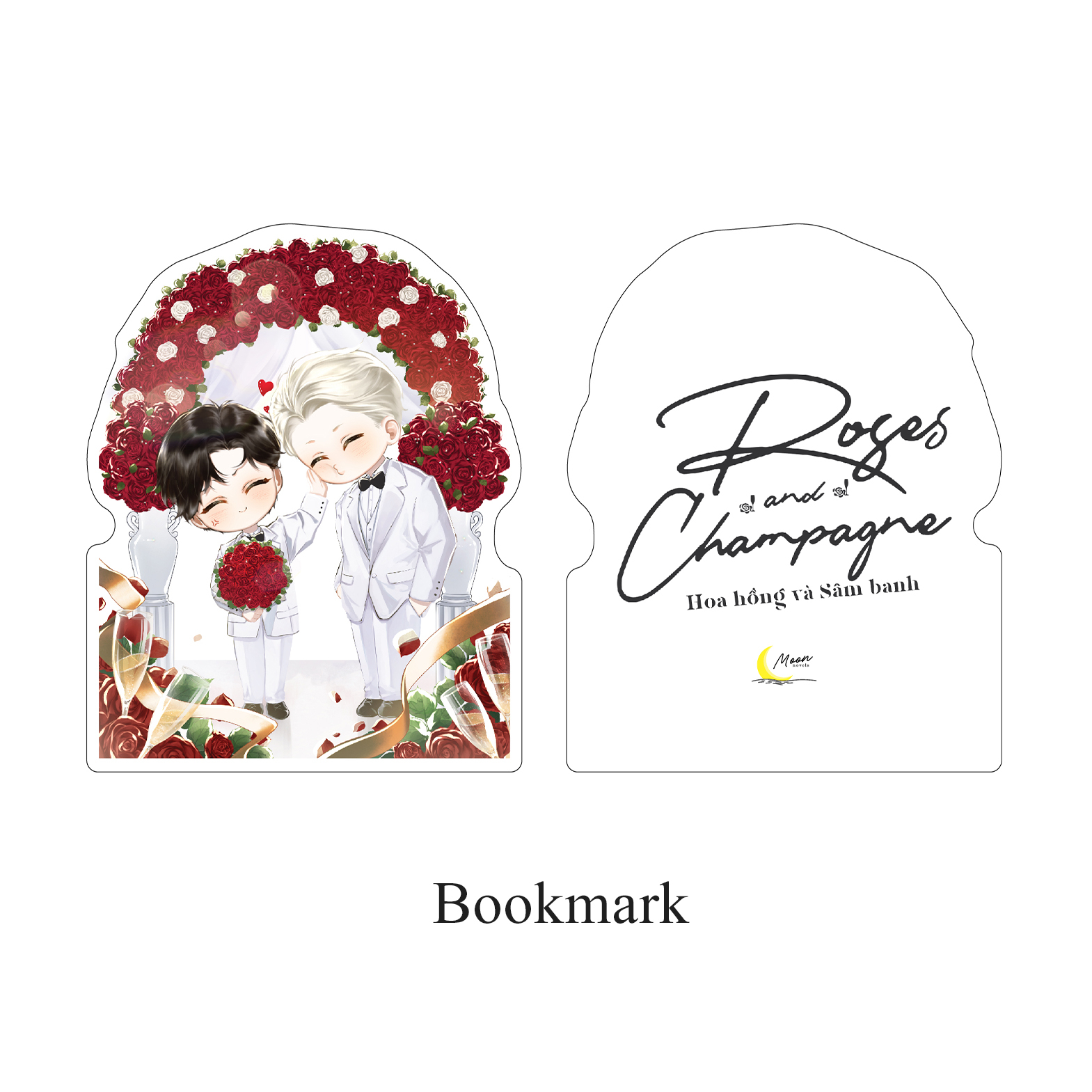 bộ roses and champagne - hoa hồng và sâm banh - tập 2 - tặng kèm bookmark