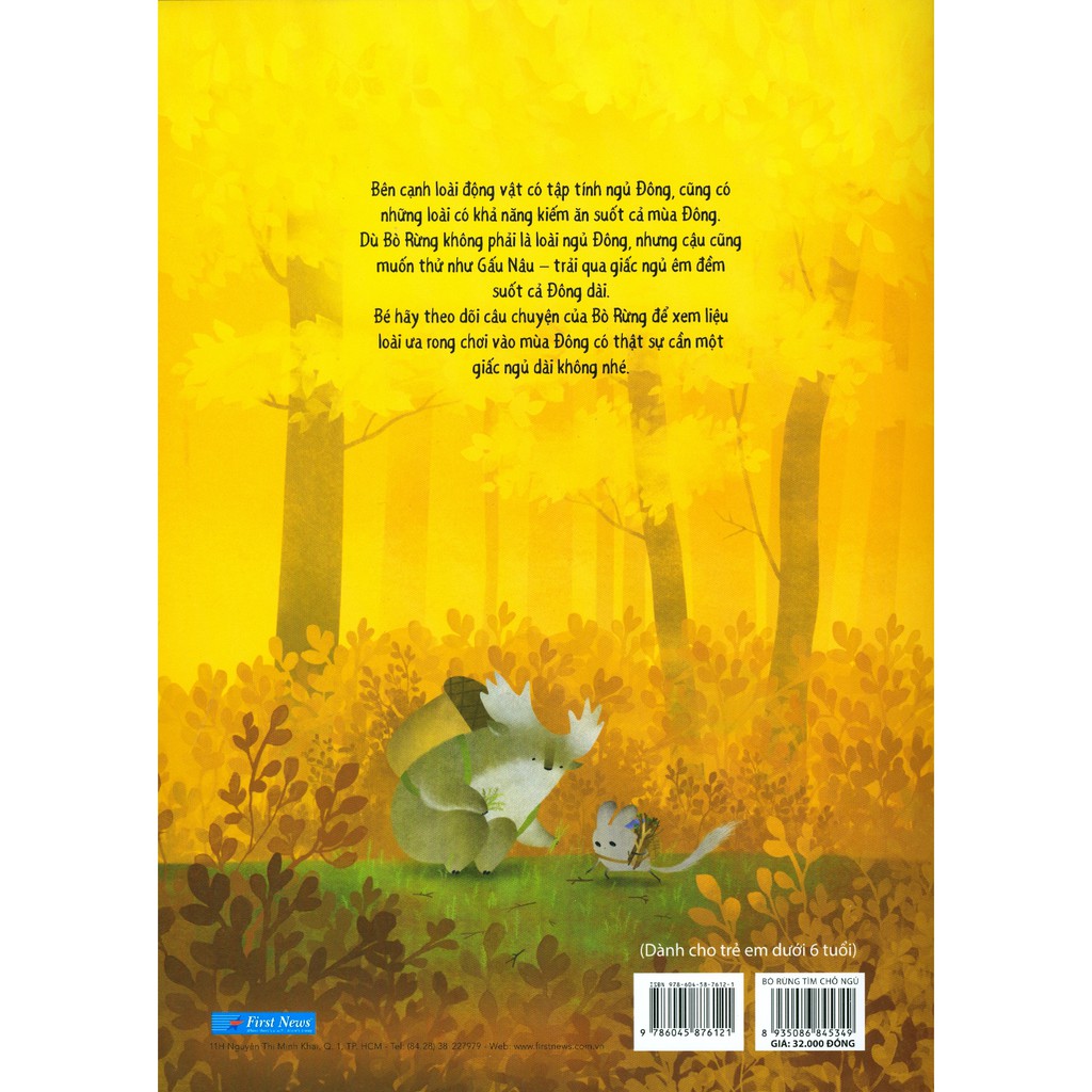 bò rừng tìm chỗ ngủ - nature smart for kids