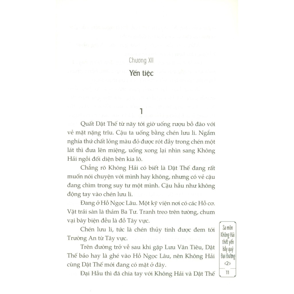 bộ sa môn không hải - thết yến bầy quỷ đại đường - tập 2