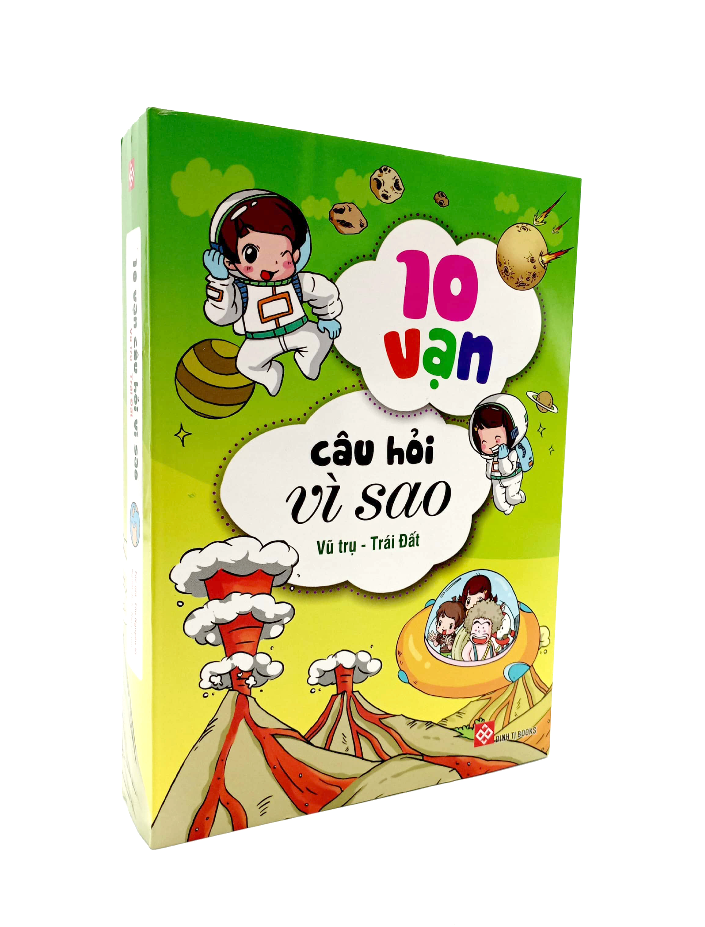 bộ sách 10 vạn câu hỏi vì sao 4 - vũ trụ - trái đất (bộ 4 cuốn)