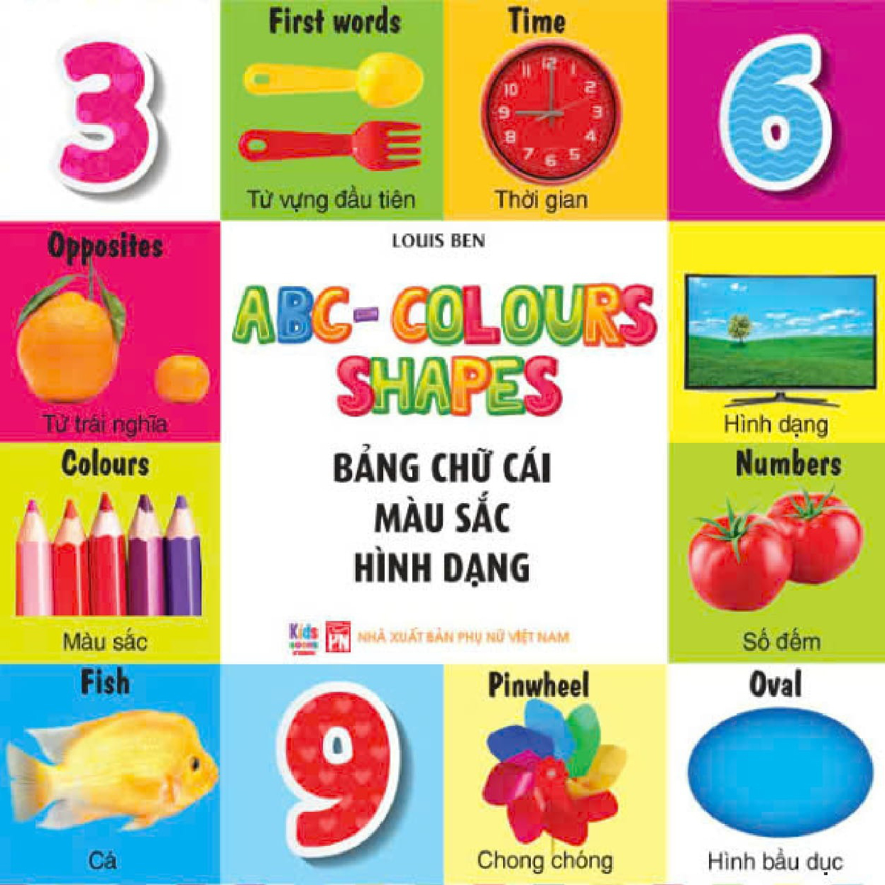 bộ sách 100 từ đầu tiên cho bé (bộ 4 cuốn)