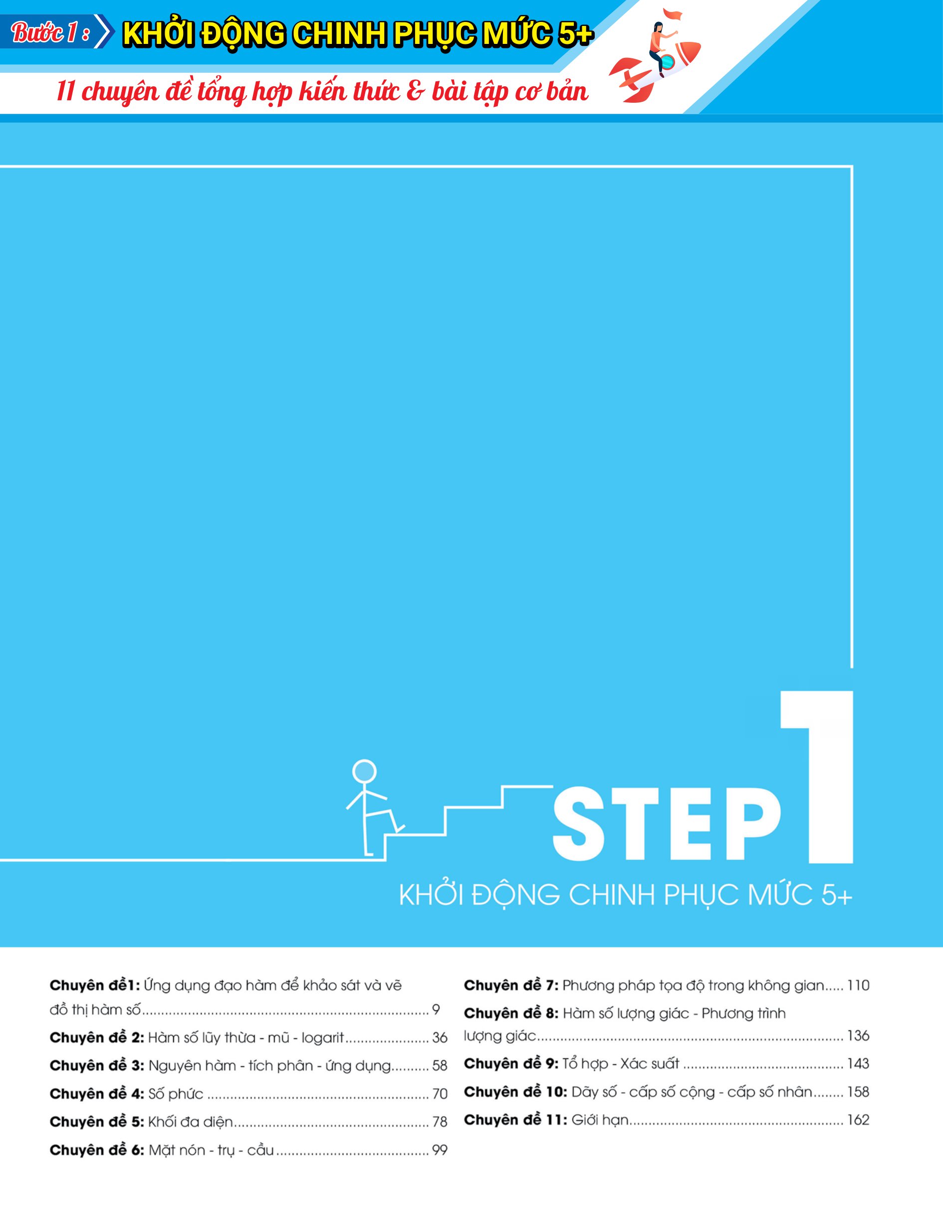 bộ sách 3 step khối d - tiết lộ bí quyết 3 bước đạt điểm 8+ toán - văn - anh