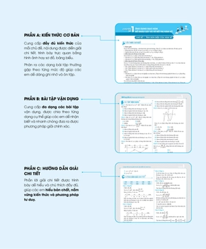 bộ sách 3 step khối d7 - tiết lộ bí quyết 3 bước đạt điểm 8+ toán - hóa - anh