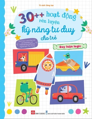 bộ sách 30++ hoạt động rèn luyện kỹ năng tư duy cho trẻ (bộ 4 cuốn)