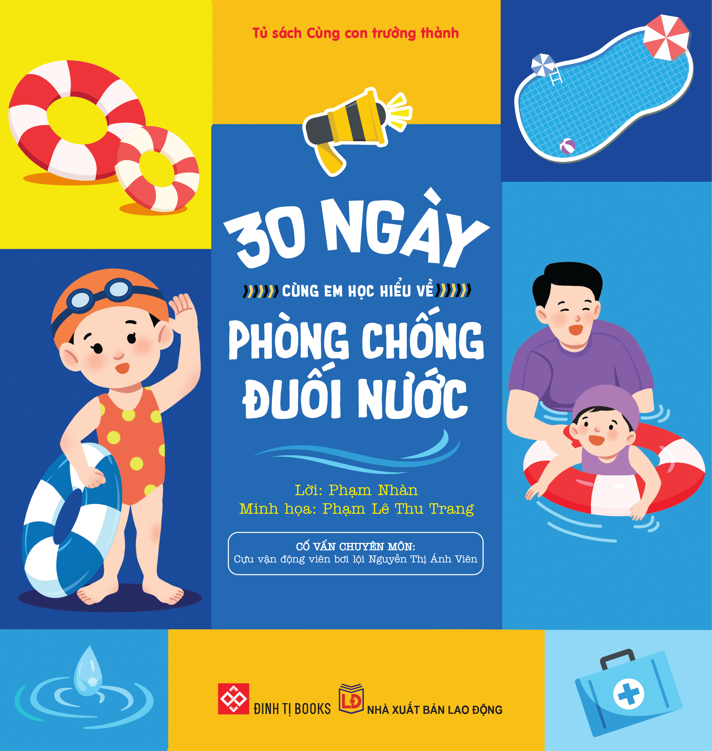 bộ sách 30 ngày cùng em học hiểu về - phòng cháy, chữa cháy + phòng chống đuối nước (bộ 2 cuốn)