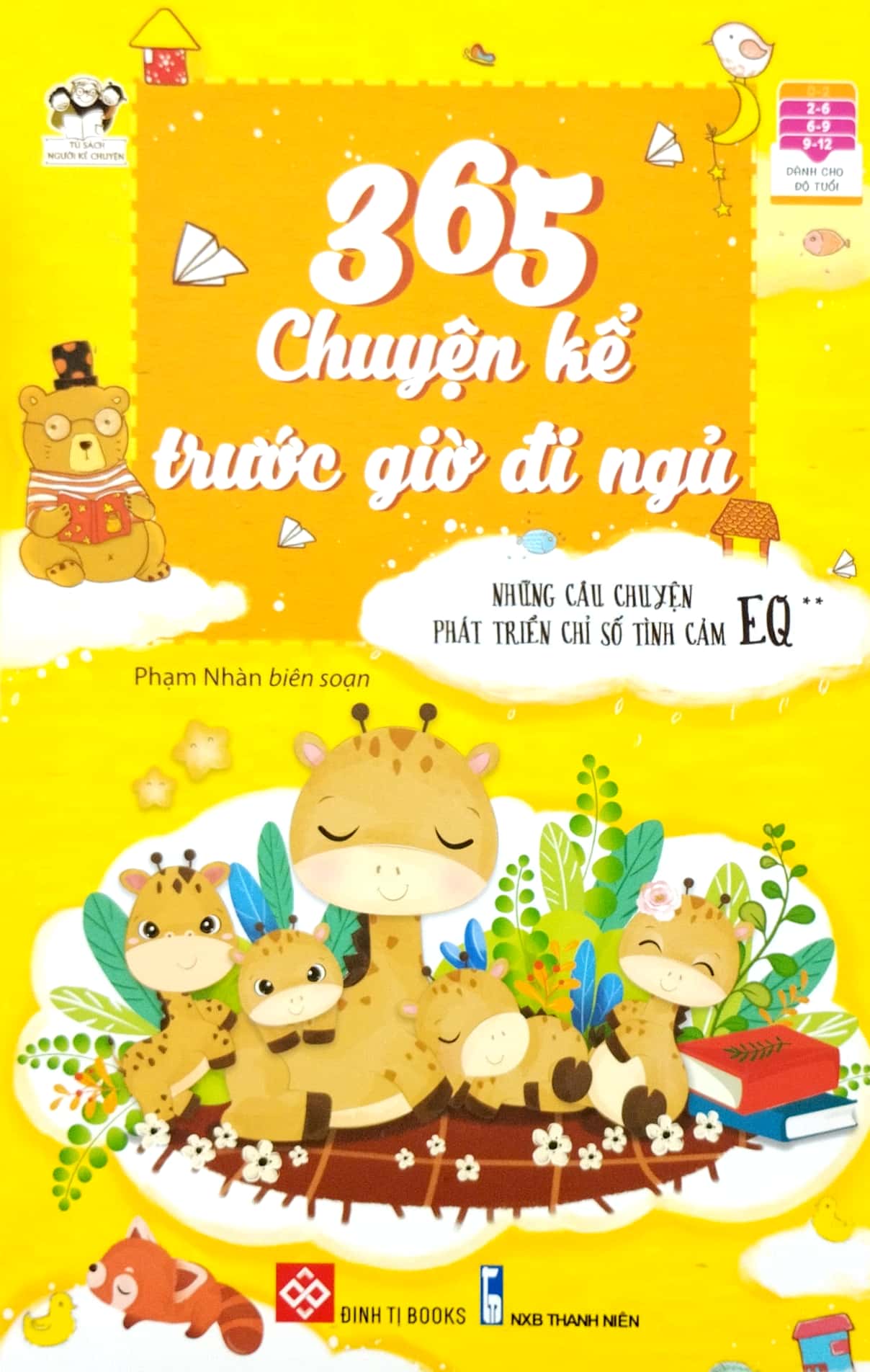 bộ sách 365 chuyện kể trước giờ đi ngủ - những câu chuyện phát triển chỉ số iq-eq (bộ 4 tập)