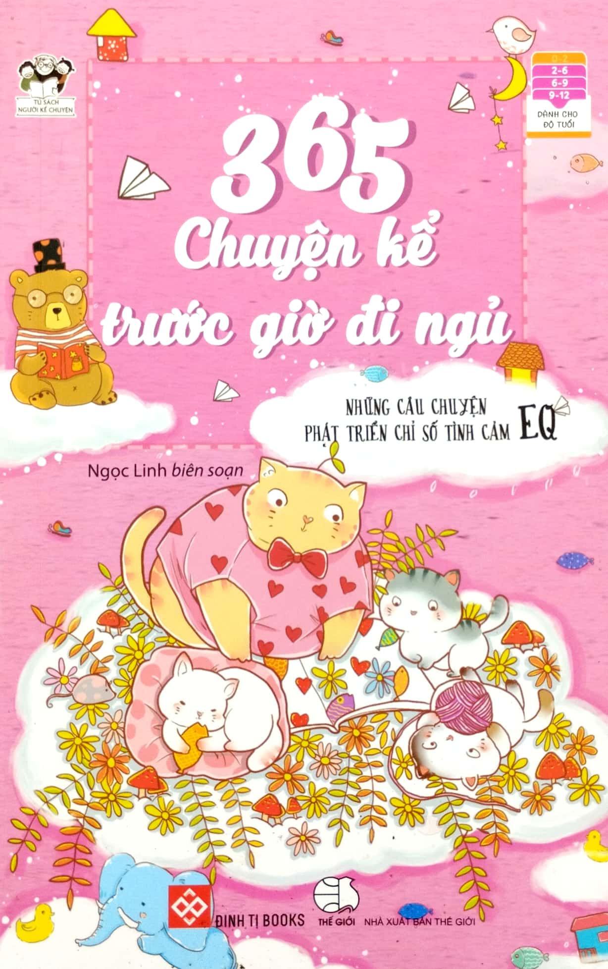 bộ sách 365 chuyện kể trước giờ đi ngủ - những câu chuyện phát triển chỉ số iq-eq (bộ 4 tập)